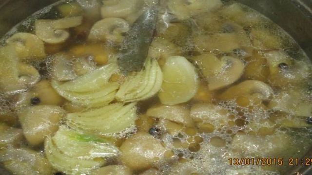 Маринованные шампиньоны