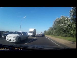 ДТП на выезде из Краснодара, Ростовское шоссе - 31.07.2020