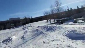 Forks FatBike Winter Chill Trail on OneWheel (Forks Market Skate Park)