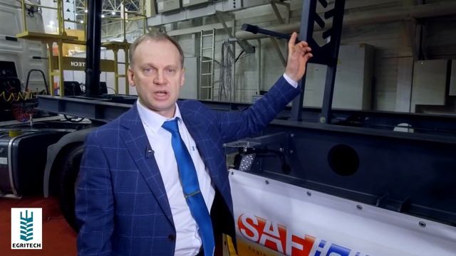 Напівпричіп самоскид зерновоз з компенсацією -25% - виробник Egritech смотреть онлайн
