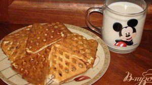 Хрустящие вафли на советской вафельнице