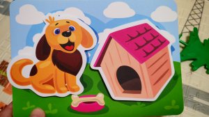 играем в детские игры на липучках для малышей