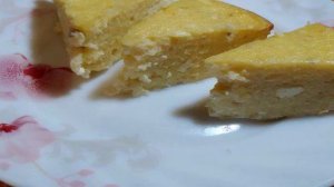 Творожная запеканка с бананом и ряженкой