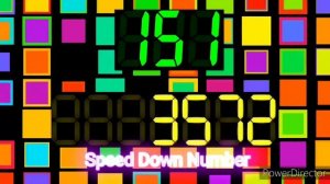 JCTG 300 Seconds (5 Minutes) Countdown (Speed Down Number from 1,000,000 to 1) - Remix Mario Party