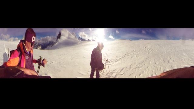 360 VR Adventure Ski Mountaineering Switzerland смотреть онлайн