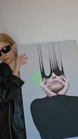 Картина-коллаж ЗВУК В ГОЛОВЕ // Анна Март