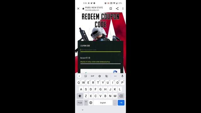 TODAY NEW REDEEM CODE 😍 Pubg New State Redeem Code Today | Pubg New State Coupon Code Today