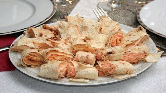 Рулеты с рыбой