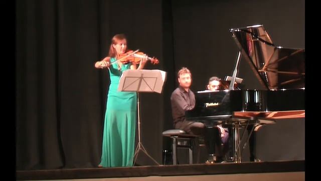 Beethoven: violin sonata 8. Natasha Korsakova violin - Francesco Pasqualotto piano смотреть онлайн