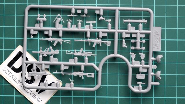 ICM 1/35 Infantry Weapons and Chevrons (35749) Review