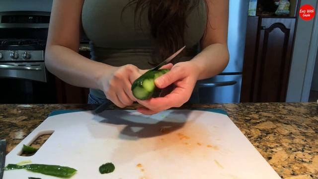 The BEST Mint Cabbage Salad | Mediterranean Salad | Eats With Gasia смотреть онлайн