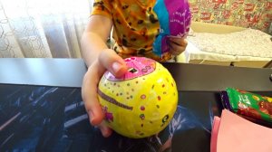 Неожиданный ПОДАРОК от Ангелины! ЛОЛ КОНФЕТТИ - оригинал!!!