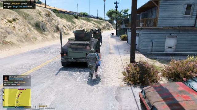 Military Enforcing Virus Evacuation in GTA 5 смотреть онлайн