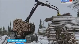 ООО "Лузалес".  Лесозаготовительная вахта Удора 2018г