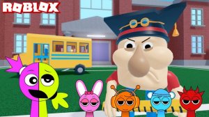 Sprunki Kiki Играет в Epic School Escape Obby в РОБЛОКС | Incredibox Sprunki | Gameplay