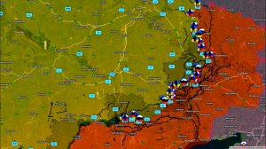 22.04.2025 Карта боевых действий. Краткая обстановка на фронте
