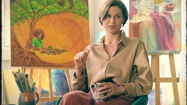 ХУДОЖНИК АЛЛА КАЛАЧЕВА. "ВСЕ МОИ КАРТИНЫ О ЛЮБВИ" смотреть онлайн