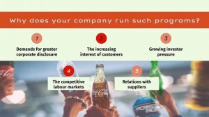 Final presentation for EB416: Sustainability program of Coca Cola