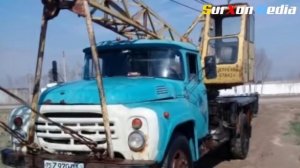Камаз кран ва Зил кран Экскаватор Пагрусчик ва башни кран Нархлари Сурхандарё