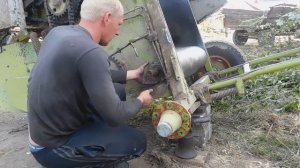 Ремонт CLAAS ROLANT 46 замена подшипника на вальце!