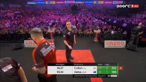 PDC World Darts Championship 2023 Round 3 Joe Cullen vs Damon Heta 2022 12 28 HUN