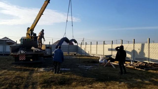 Строительство началось!  Доставка Арматуры 14 Декабря 2020 Для Саши и Андрея (3)