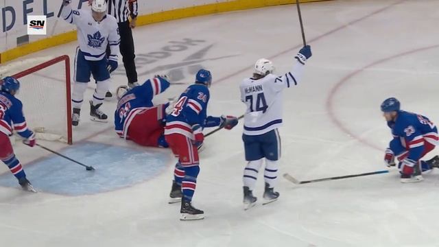 Maple Leafs' John Tavares Wires In Rebound Goal For 1100th Career Point