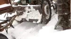 Юмз с телегой дров