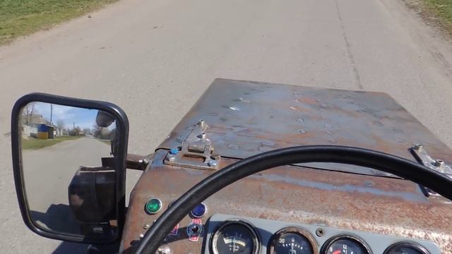 Самодельный трактор IFA2VD.Первый выезд. смотреть онлайн