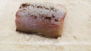 Минтай запеченный с овощами