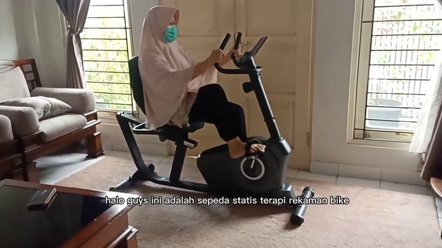 @tokofitnes20 Sepeda Statis Recumbent bike cocok banget buat terapi atau olahraga orang tua