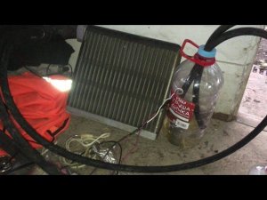 Промывка кондиционера Honda Accord 7 - растворителем 646.