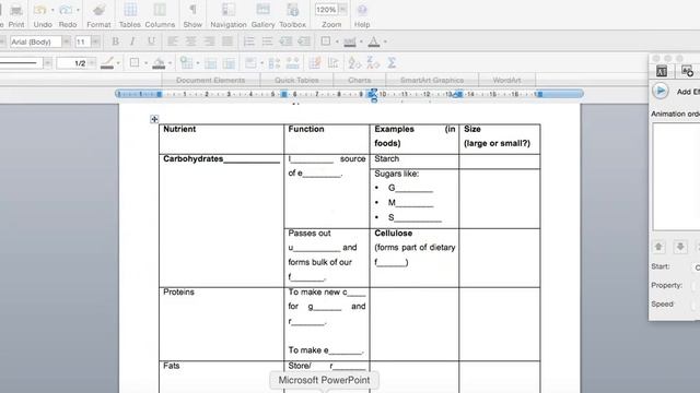 Human Digestive System 1A: Types of Nutrients смотреть онлайн