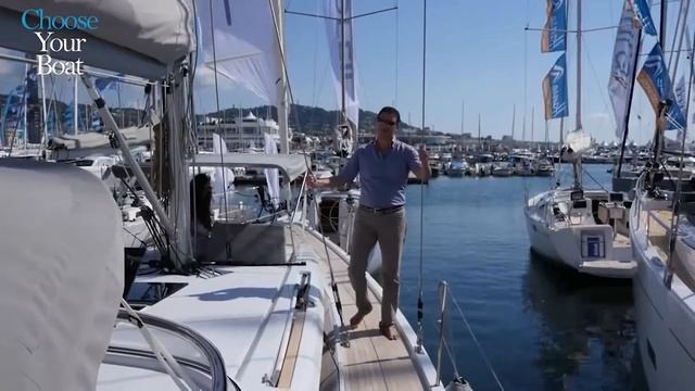 GRAND SOLEIL 46 LC Guided Tour Video in English смотреть онлайн