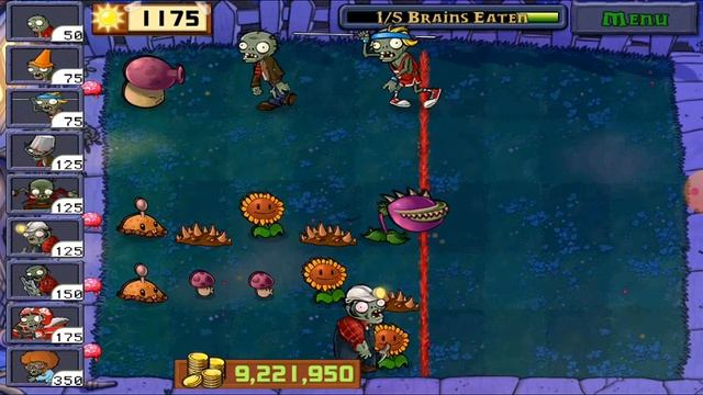 Plants vs Zombies. T Games. 7-растения. смотреть онлайн