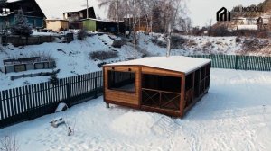 Обзор бани "Скандинавия"