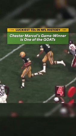 LUCKIEST TOUCHDOWNS in NFL History: Chester Marcols Game Winning TD