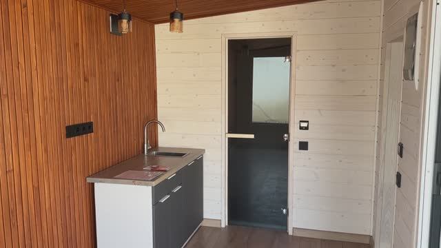 Модульная Баня М-1,5. Интерьер