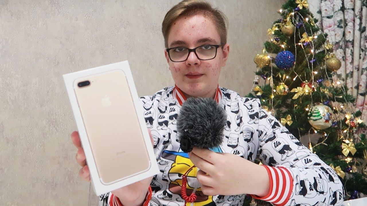 Мой НОВЫЙ IPhone 7 Plus 128 GB! смотреть онлайн