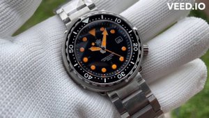 Steeldive SD1975T Tuna (Orange)