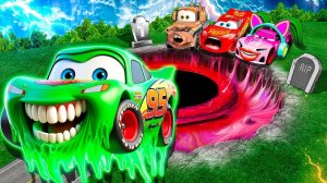 Машинки летают и прыгают! Развивающие мультики Машины помощники. Мультфильмы про машинки