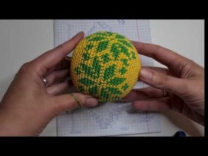 Шарик крючком по схемам для спиц.