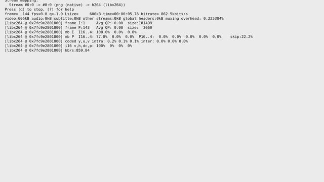 Lossless H.264 MP4 file created from images cannot be played in QuickTime смотреть онлайн