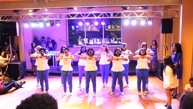 Zeta Phi Beta Sorority, Inc. Rho Epsilon LSU Spring 2014 Porbate смотреть онлайн