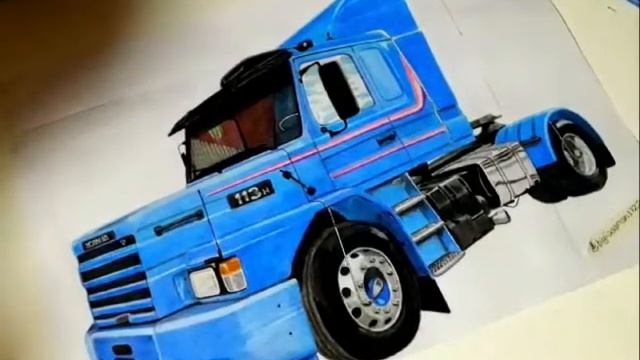 diseño de scania 113 360