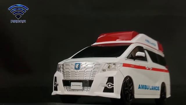 RDR122 Mainan Anak Mobil Remote Control RC Alpard RADAR
