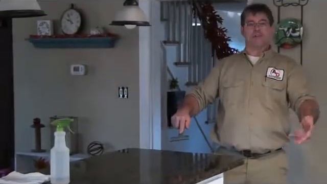 Granite Counter Tops - How to clean, disinfect and seal смотреть онлайн