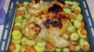 Это самая вкусная курица, которую я когда-либо ела. Ароматно, Сочно и Сытно!