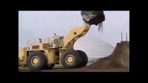 Самый большой в мире фронтальный погрузчик LeTourneau L 2350 The world's largest wheel loa