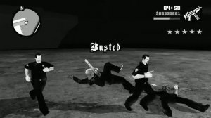 GTA: SA- Busted compilation in Black and White colour
